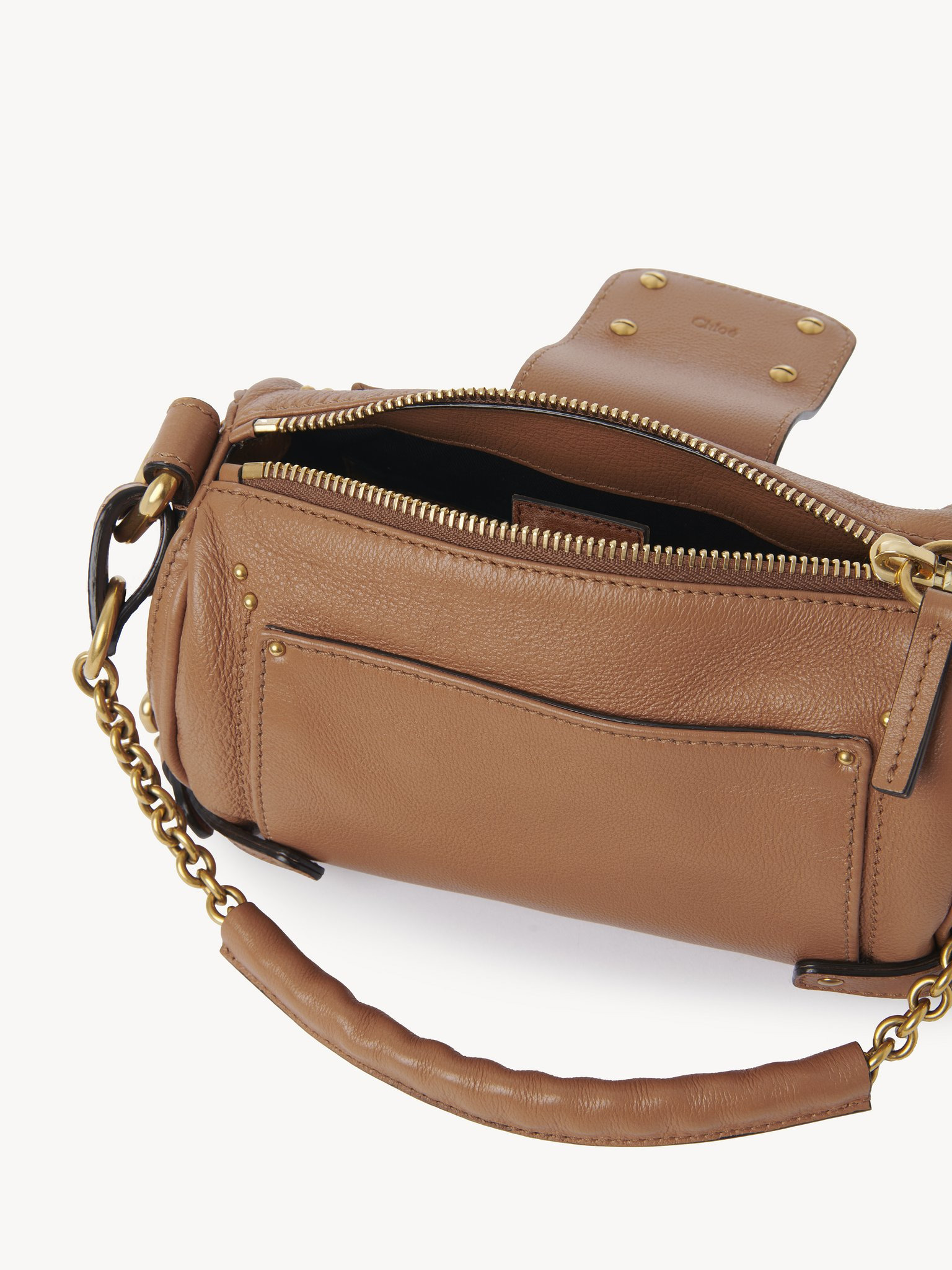 SMALL PADDINGTON CHAIN BAG IN GRAINED LEATHER - 5
