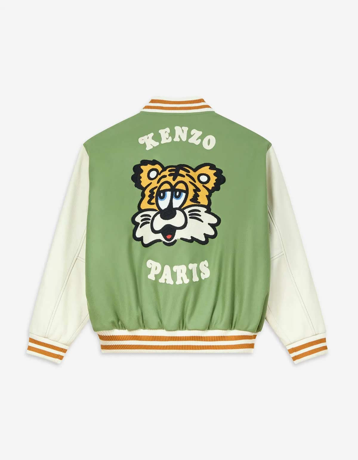 Kenzo By Verdy Khaki Genderless Varsity Jacket - 3