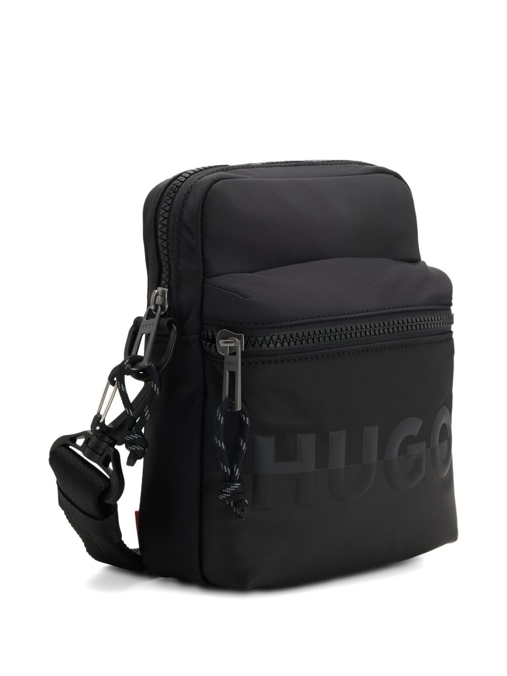 logo-print shoulder bag - 3