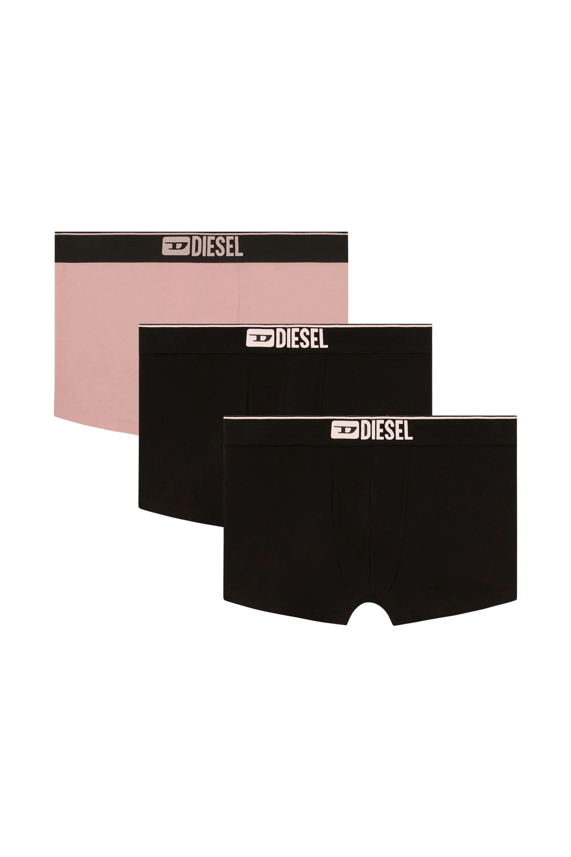 THREE-PACK STRETCH COTTON TRUNKS WITH FLORAL MOTIF - 1