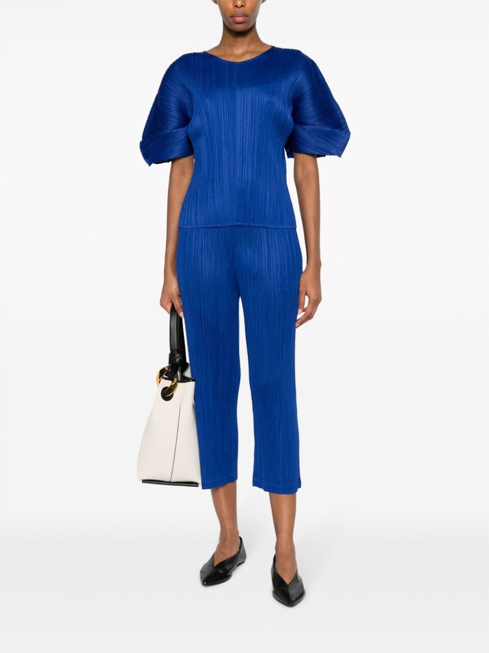 Mc August plissé cropped trousers - 2