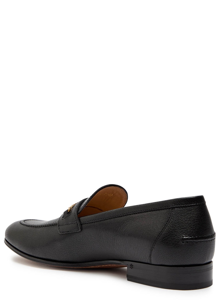 Valentino Garavani Vlogo Grained Leather Loafers - 2