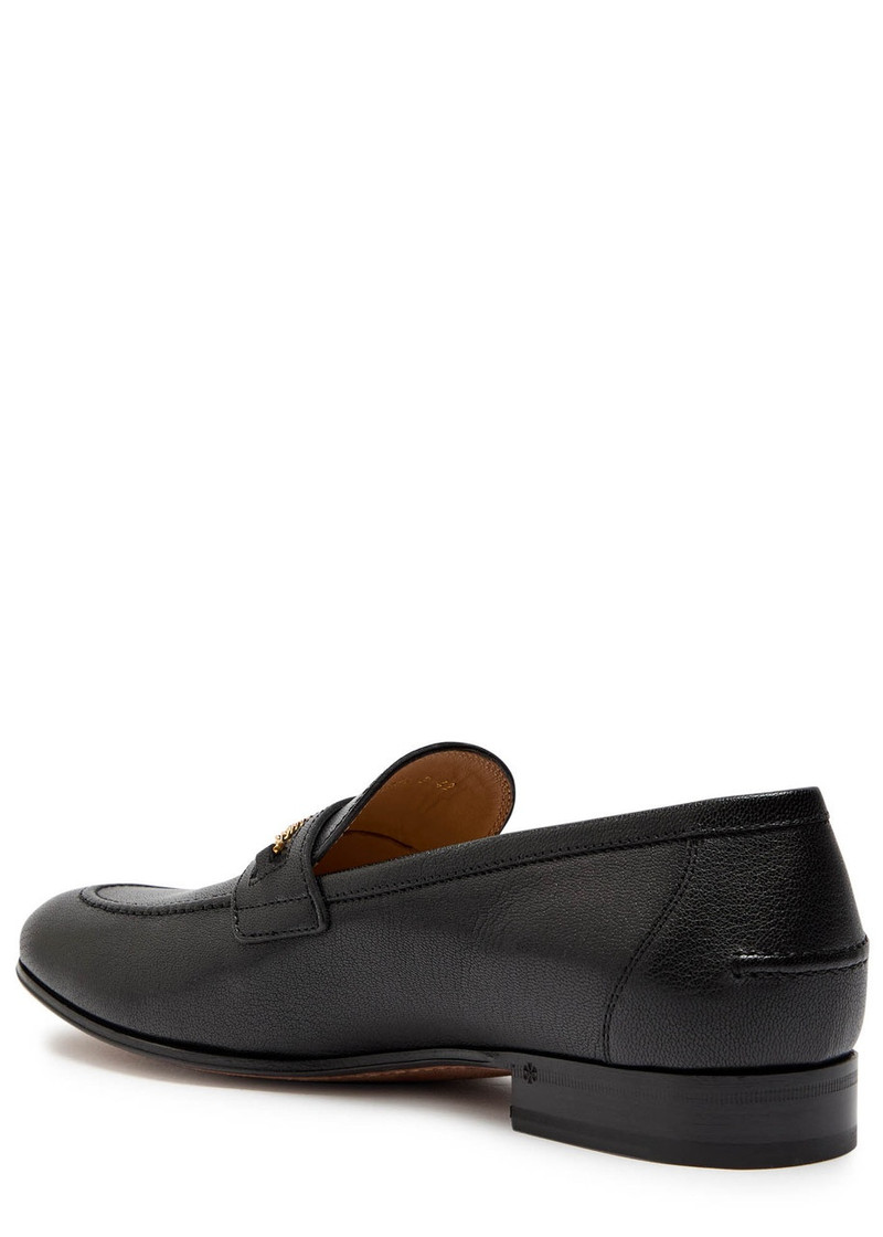 Valentino Valentino Garavani Vlogo Grained Leather Loafers outlook