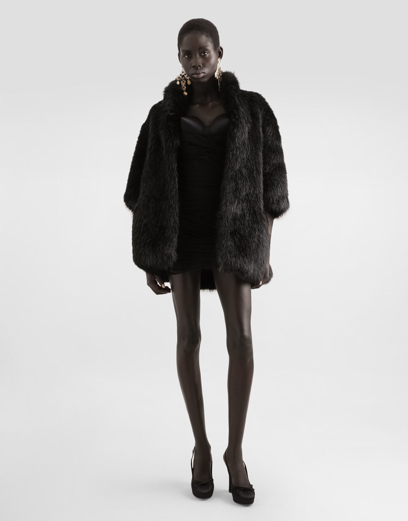 Dolce & Gabbana Faux fur jacket outlook