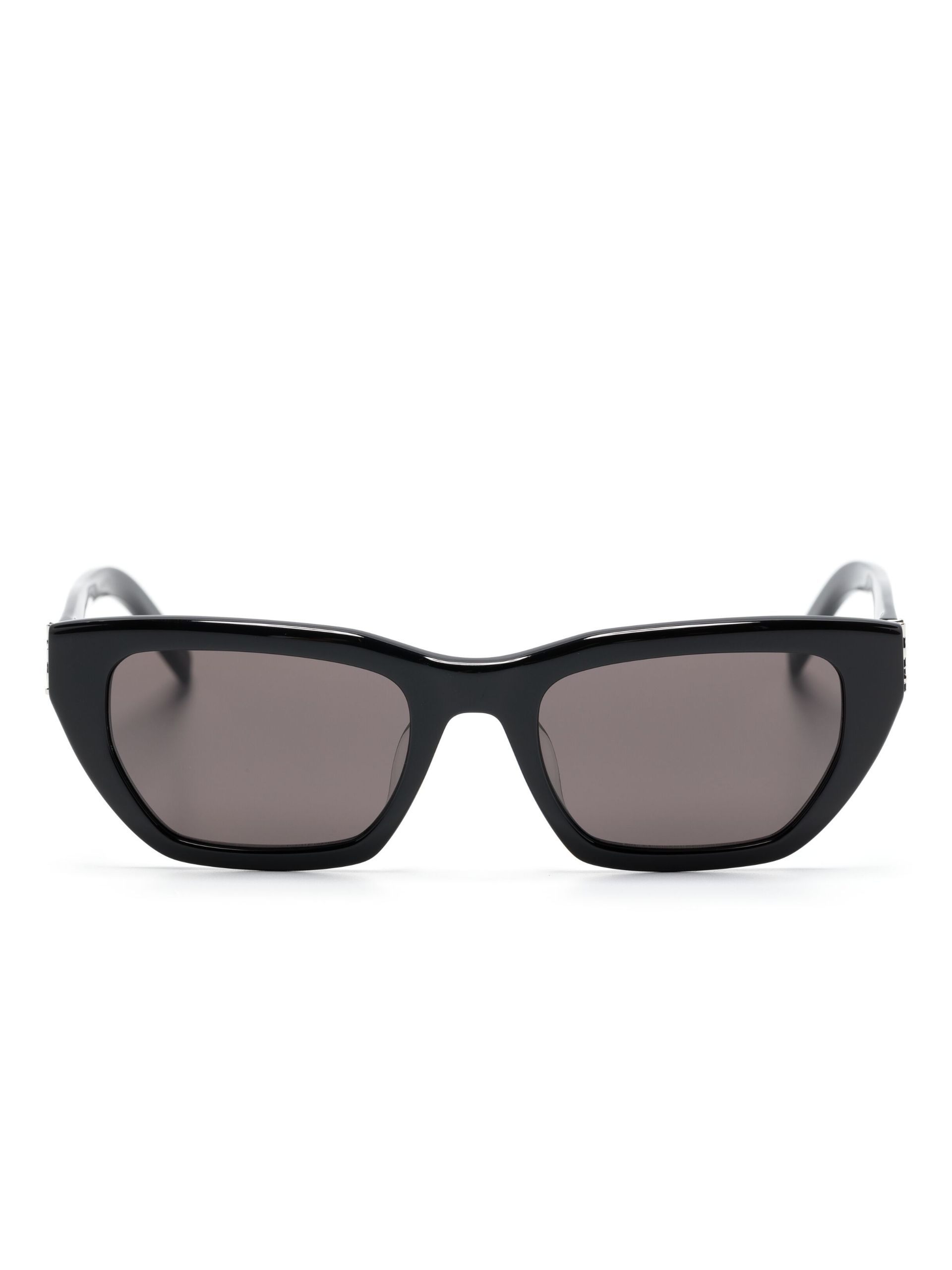 Black Logo-Detail Cat-Eye Sunglasses - 1