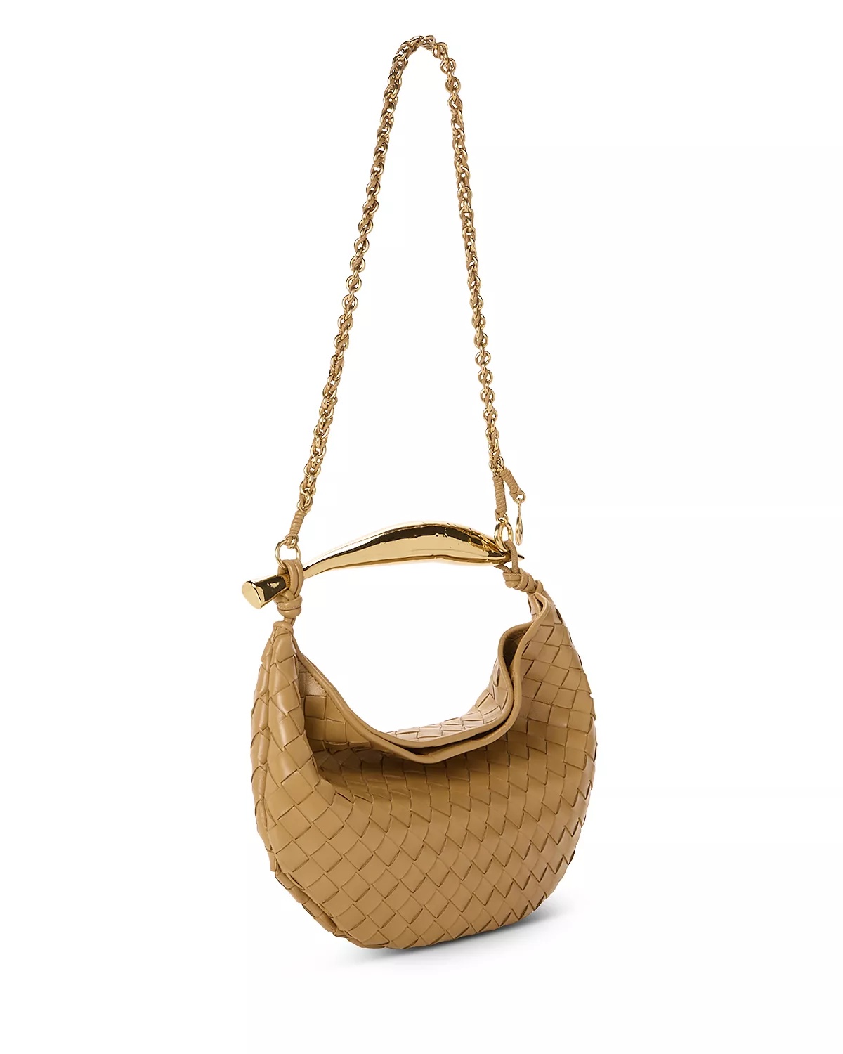 Small Sardine Leather Bag - 3