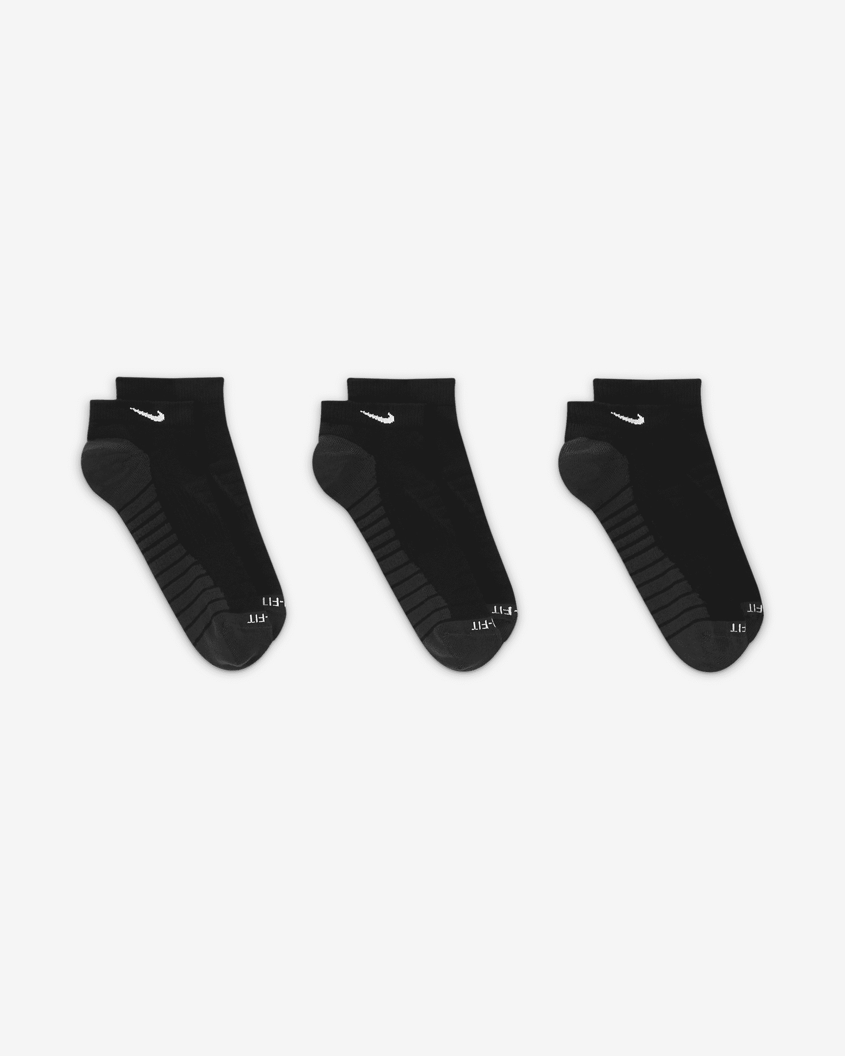 Nike Everyday Max Cushioned Training No-Show Socks (3 Pairs) - 3