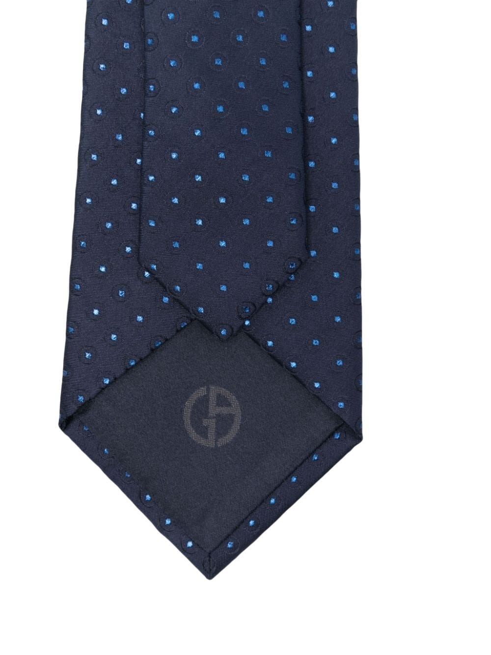 patterned-jacquard tie - 2