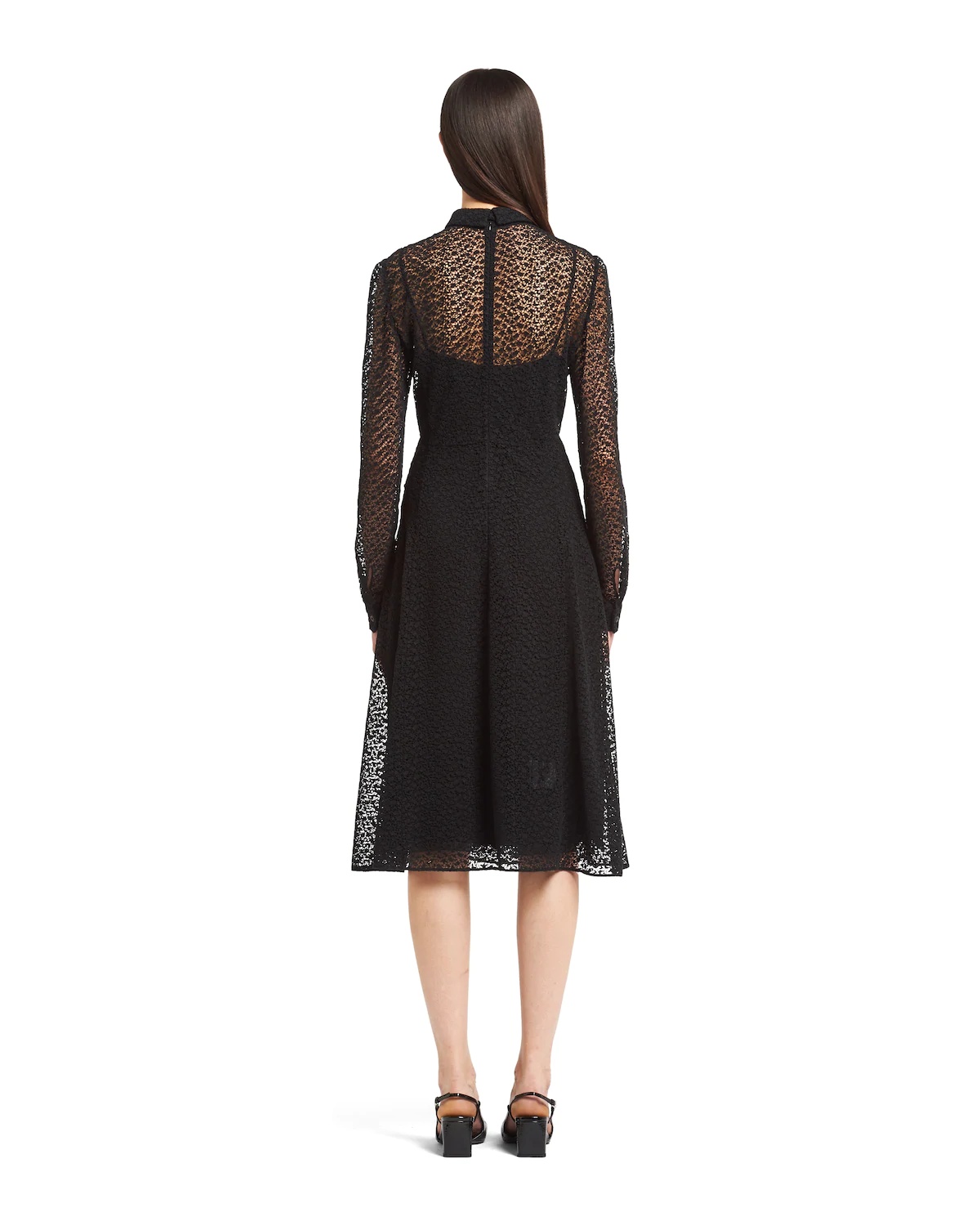 Guipure lace dress - 4