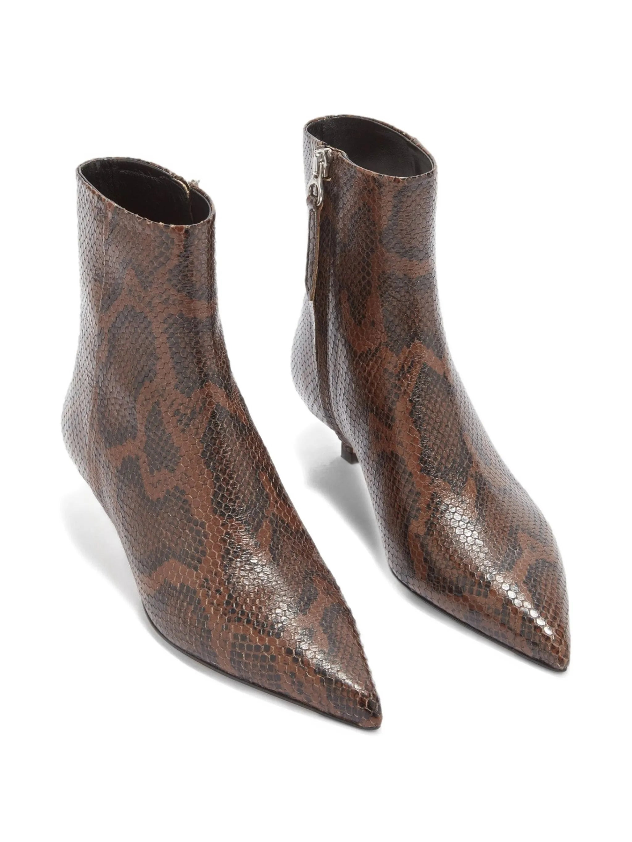 Aeyde 35mm Sofie Pointed-toe Ankle Boots - 2