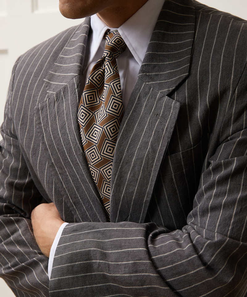 TODD SNYDER Italian Silk Maze Tie outlook