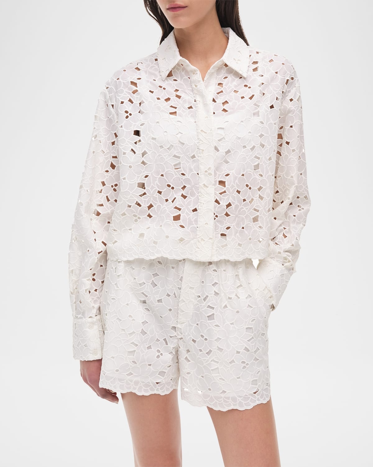 Penelope Embroidered Long-Sleeve Shirt - 4