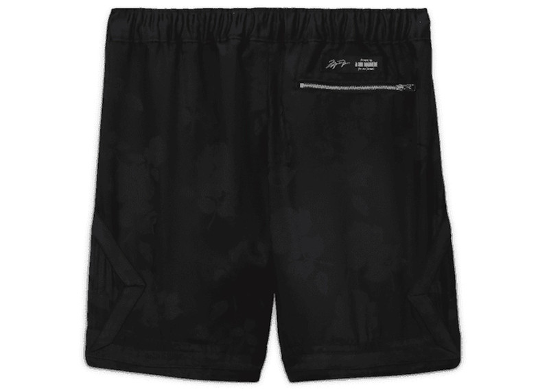 Jordan Jordan x A Ma Maniere Jacquard Shorts Black outlook