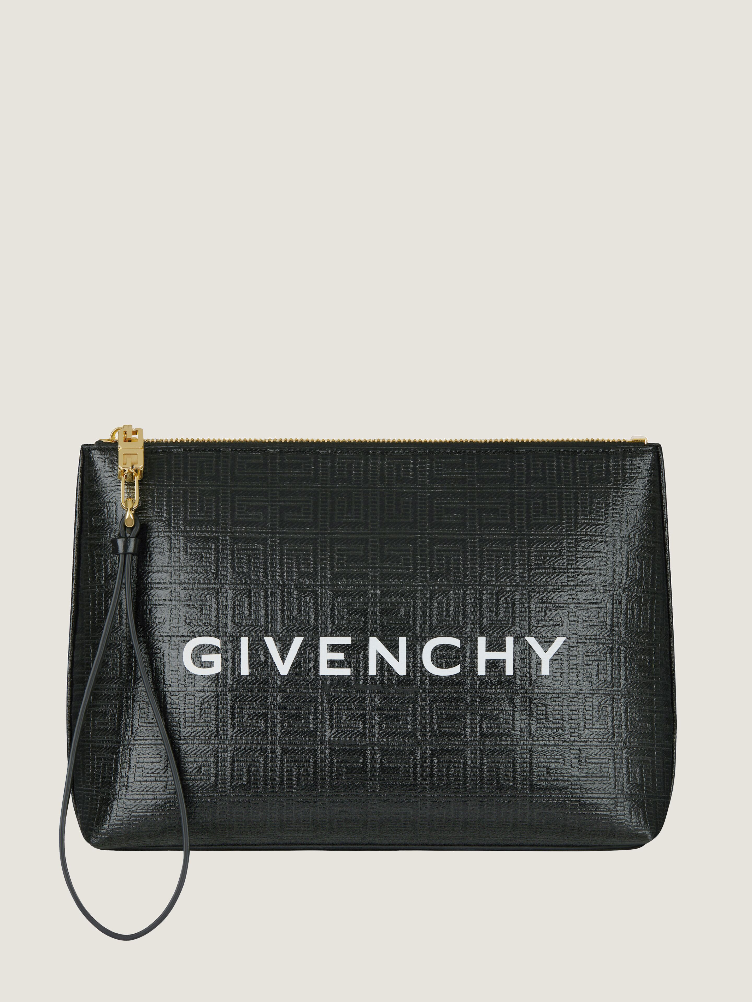 GIVENCHY TRAVEL POUCH IN 4G COATED CANVAS - 4