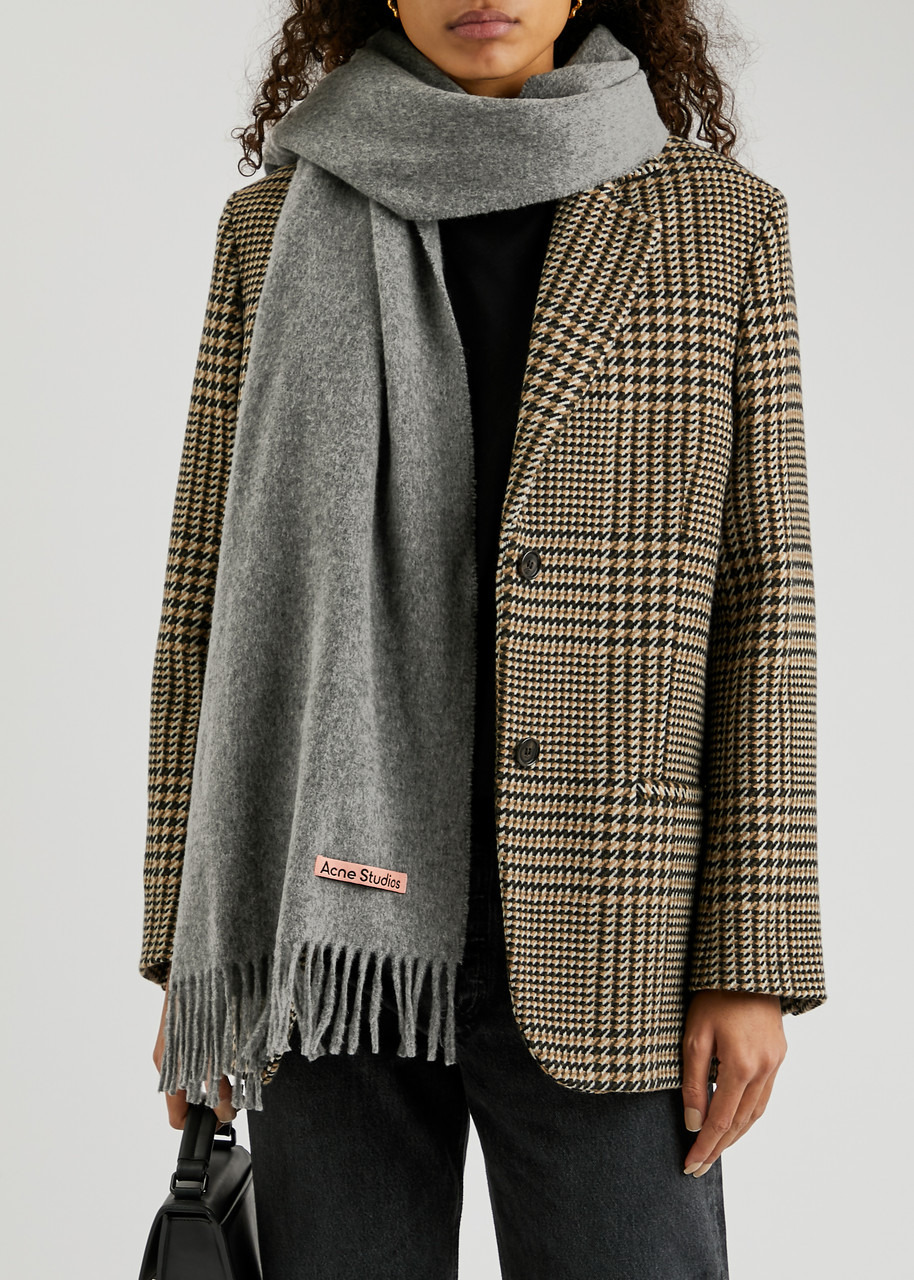 Acne Studios Canada Fringed Wool Scarf - 2