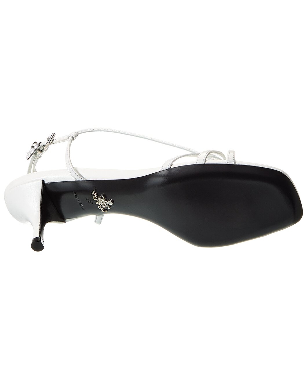 Prada Logo Leather Sandal - 4