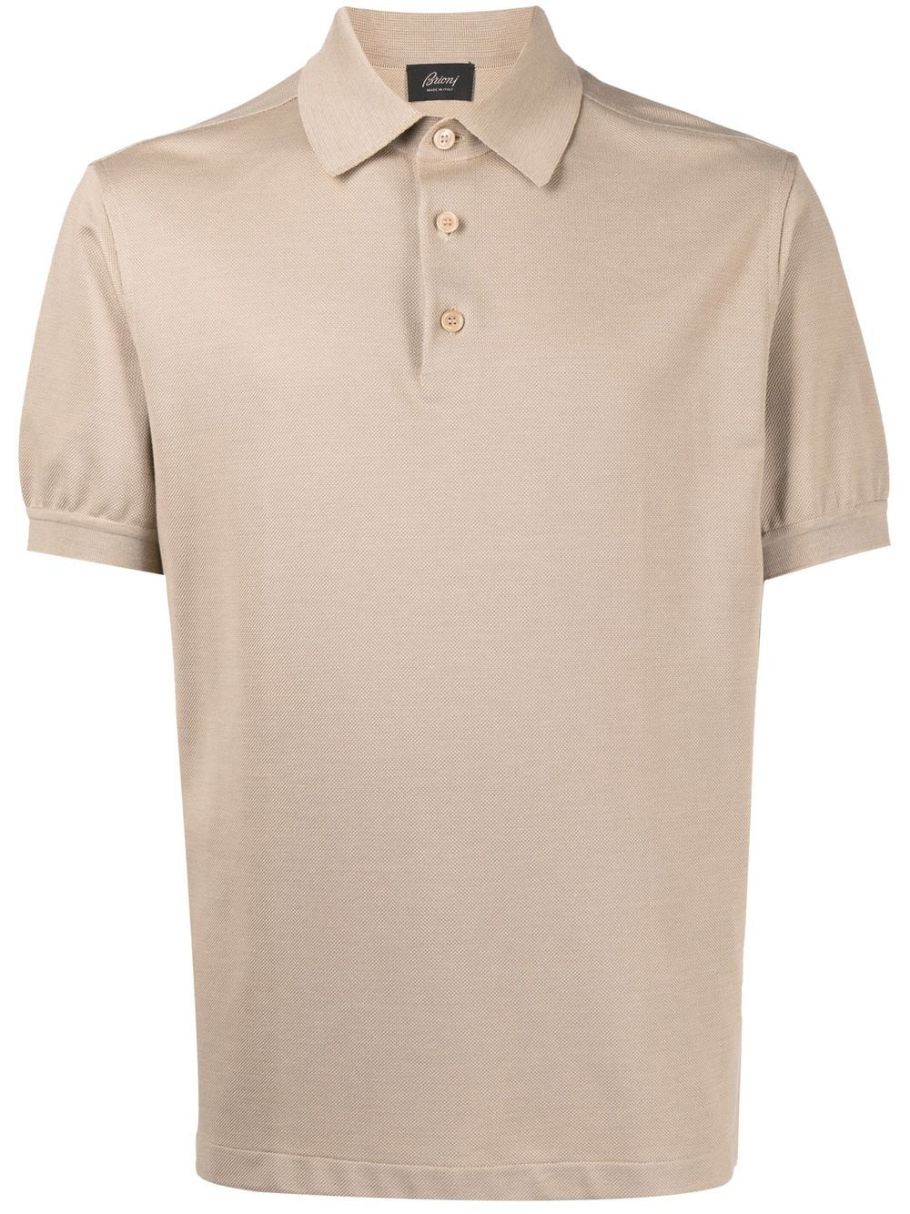 short-sleeved polo shirt - 1