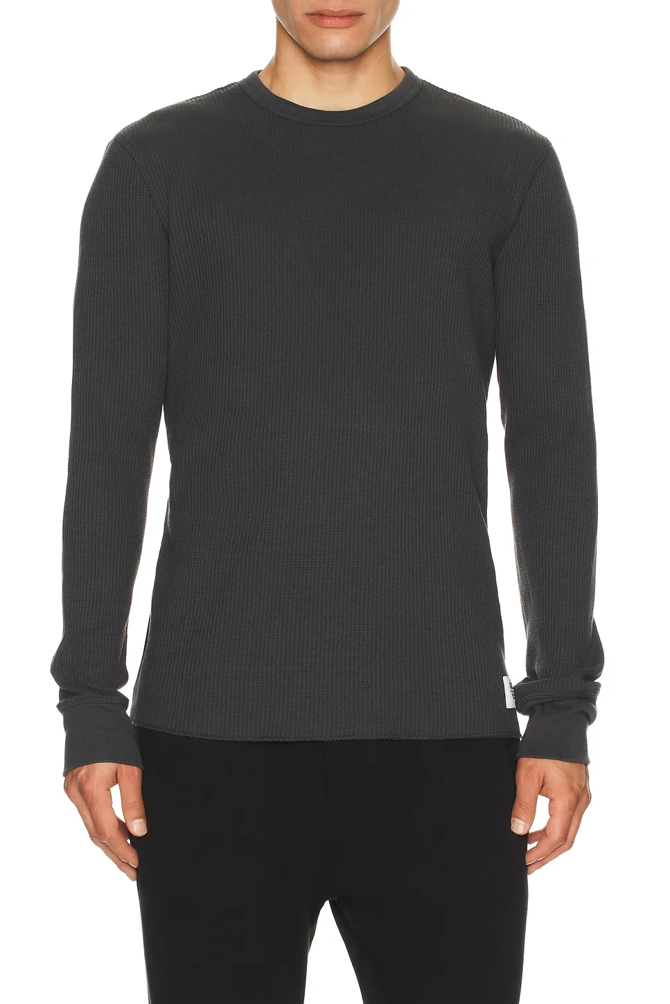 Waffle Long Sleeve Top - 1