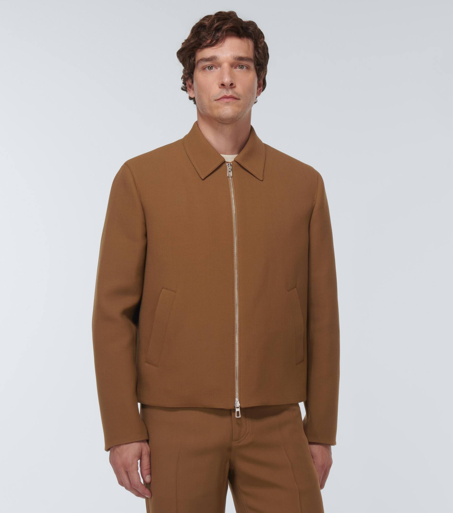 Maurin virgin wool blouson jacket - 3