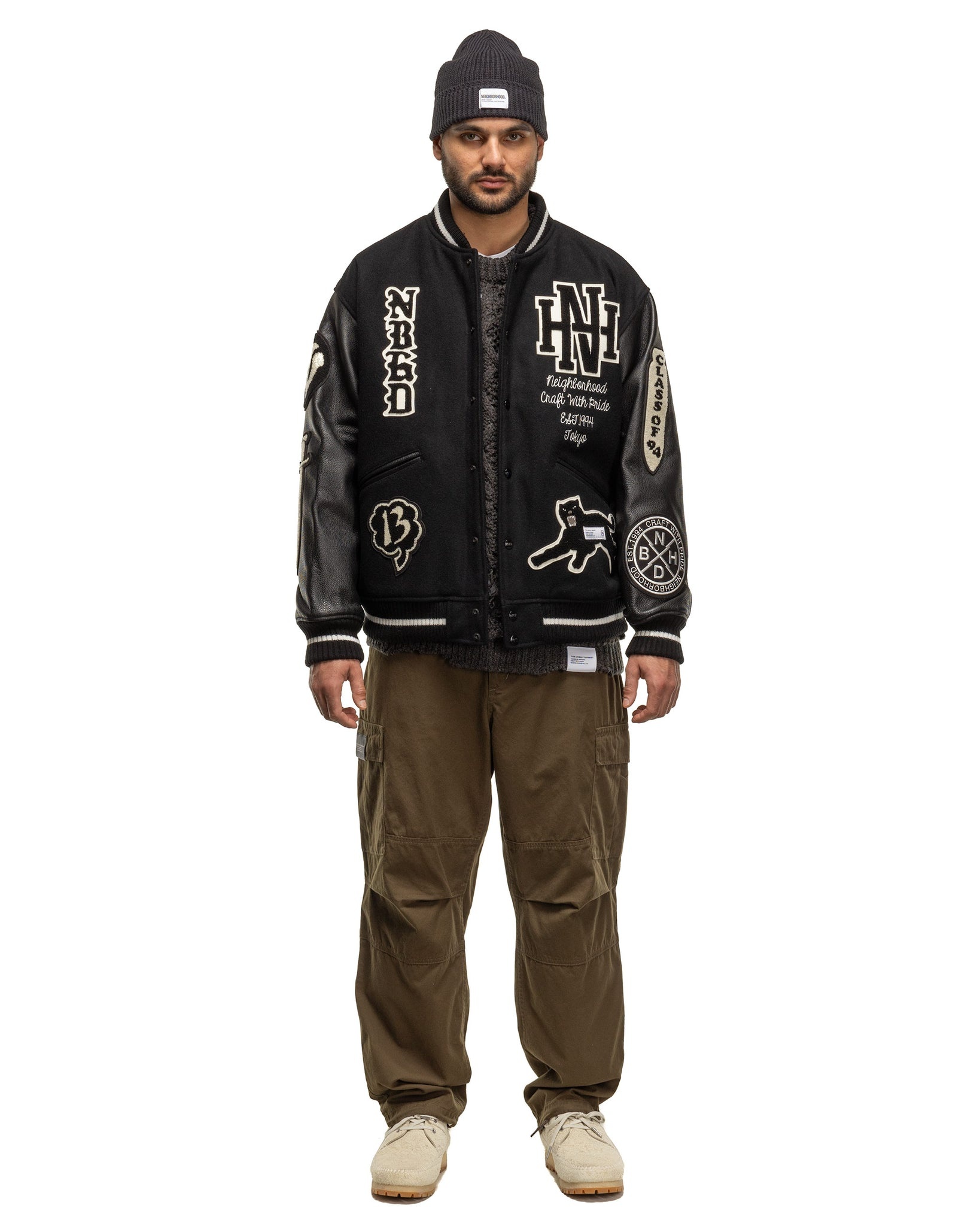NEIGHBORHOOD STADIUM JACKET | REVERSIBLE