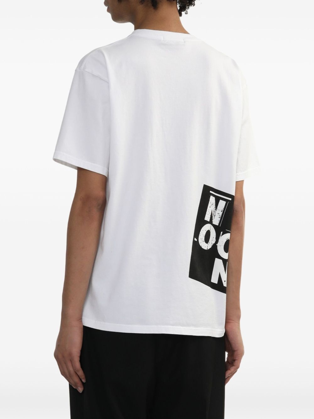 rose-print T-shirt - 4