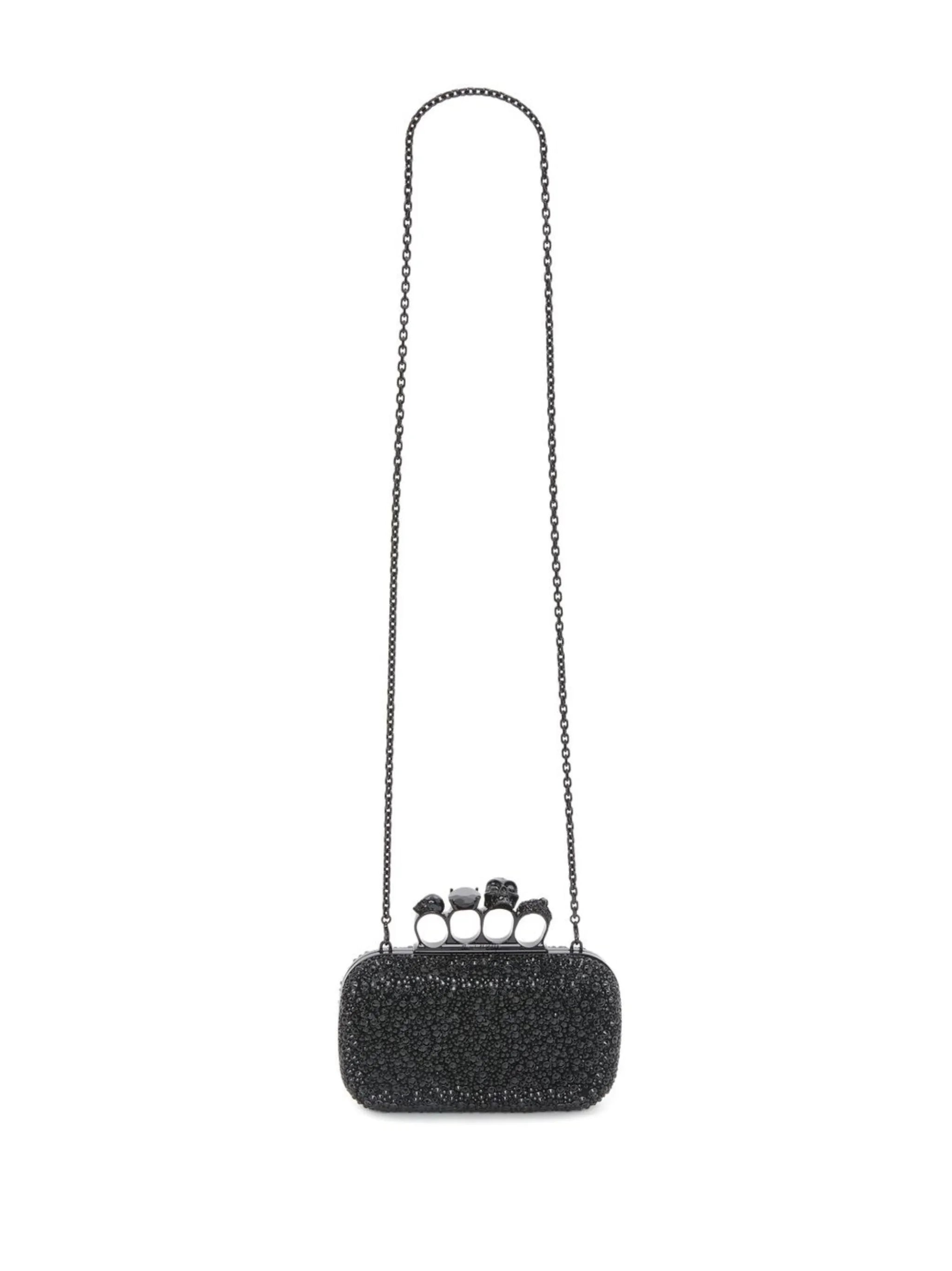 Alexander Mcqueen Four Ring Clutch Bag - 2