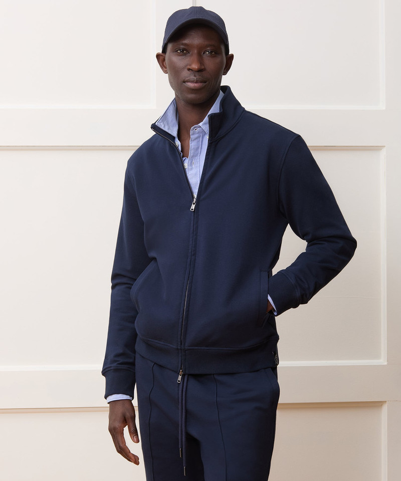 TODD SNYDER Travel Terry Track Jacket outlook