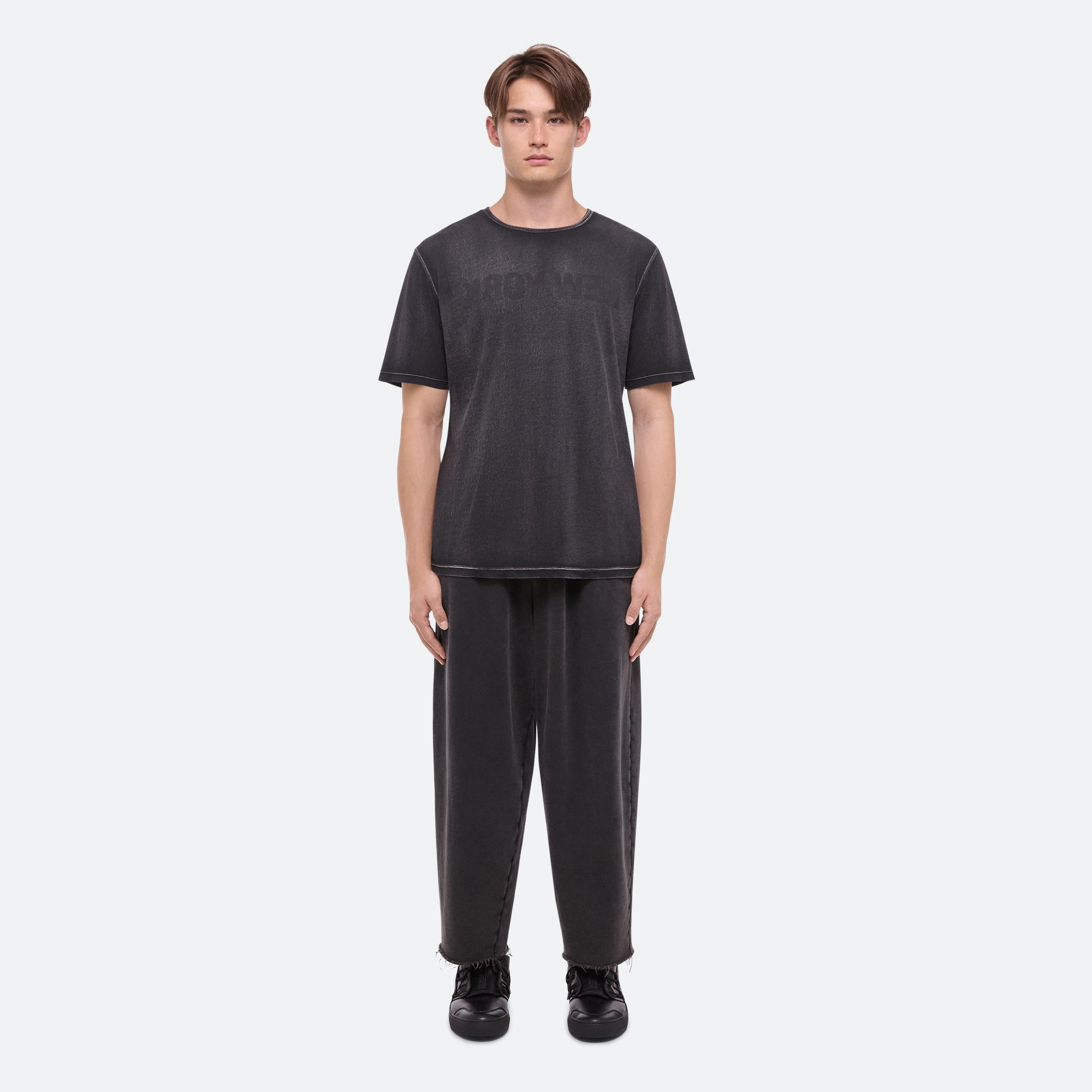 Helmut Lang GARMENT-DYED NEW YORK TEE | REVERSIBLE