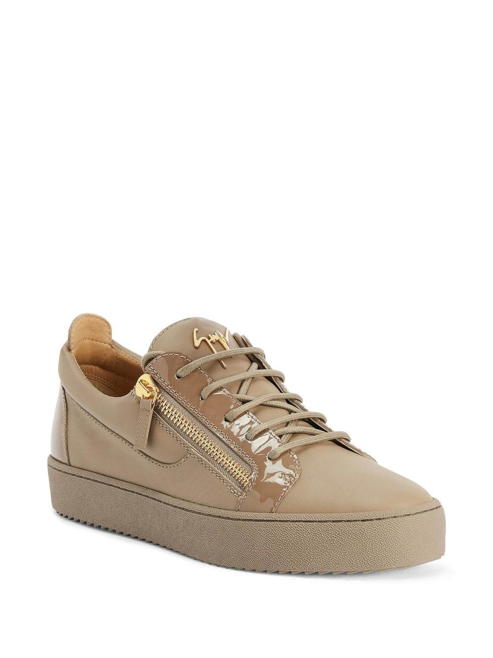 Frankie zip-detail trainers - 2