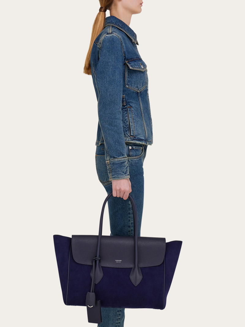 East-West tote bag (L) 3