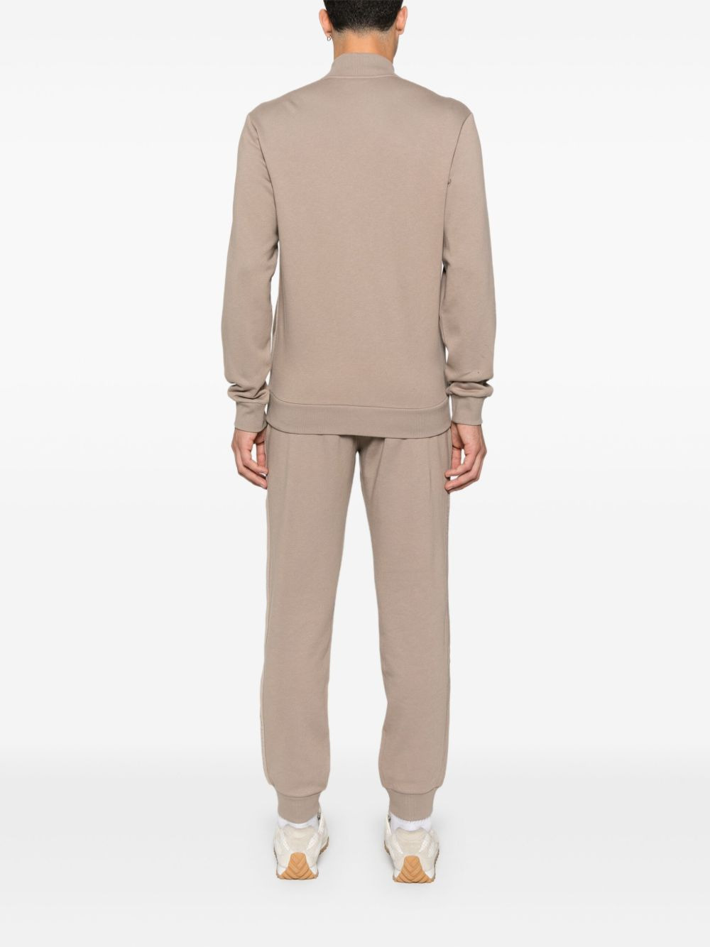 elasticated-waistband track pants - 3