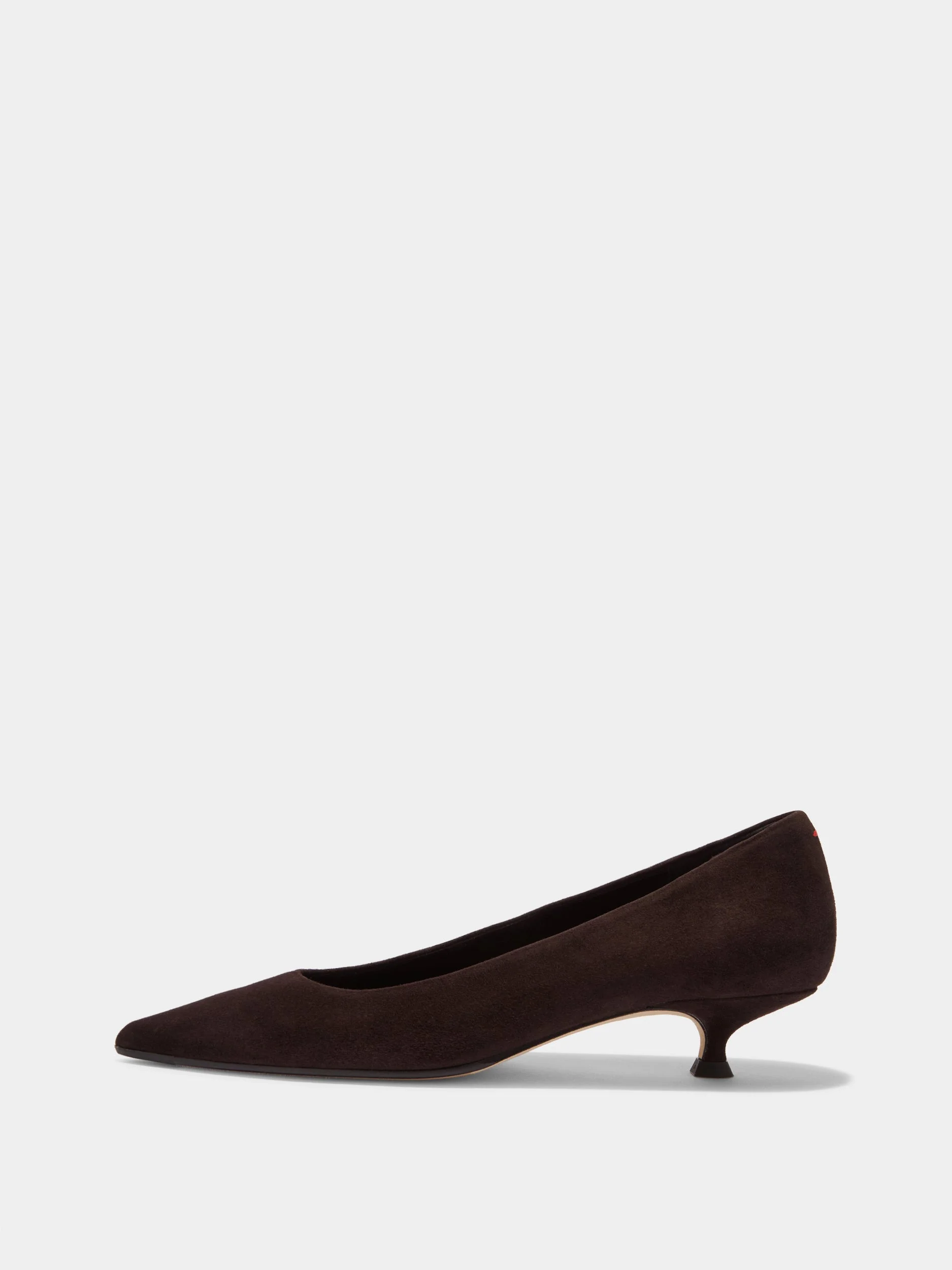 Cari Suede Pointed-Toe Pumps - 1