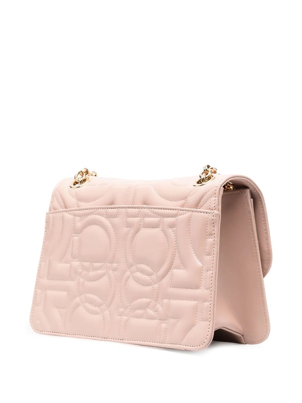 logo-debossed crossbody bag - 4