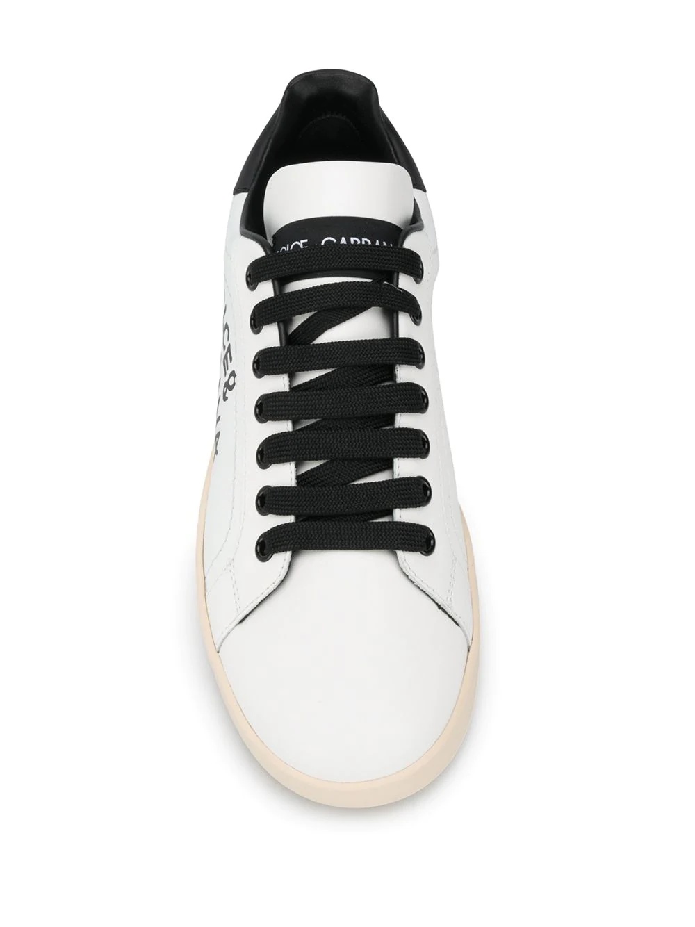 Portofino logo-print sneakers - 4