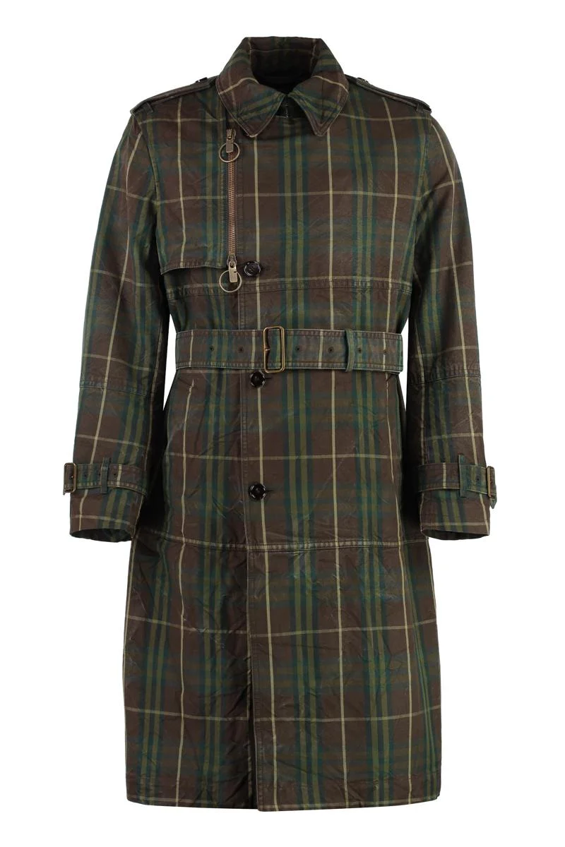 Burberry Cotton Trench Coat - 1