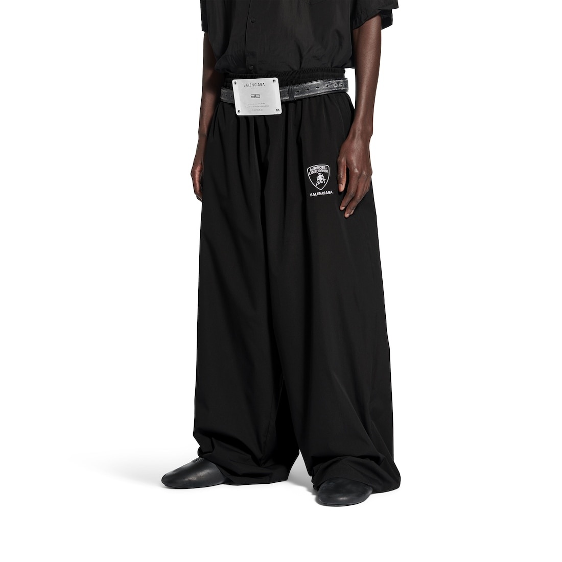 Men's Balenciaga I Automobili Lamborghini Tracksuit Pants in Black - 5