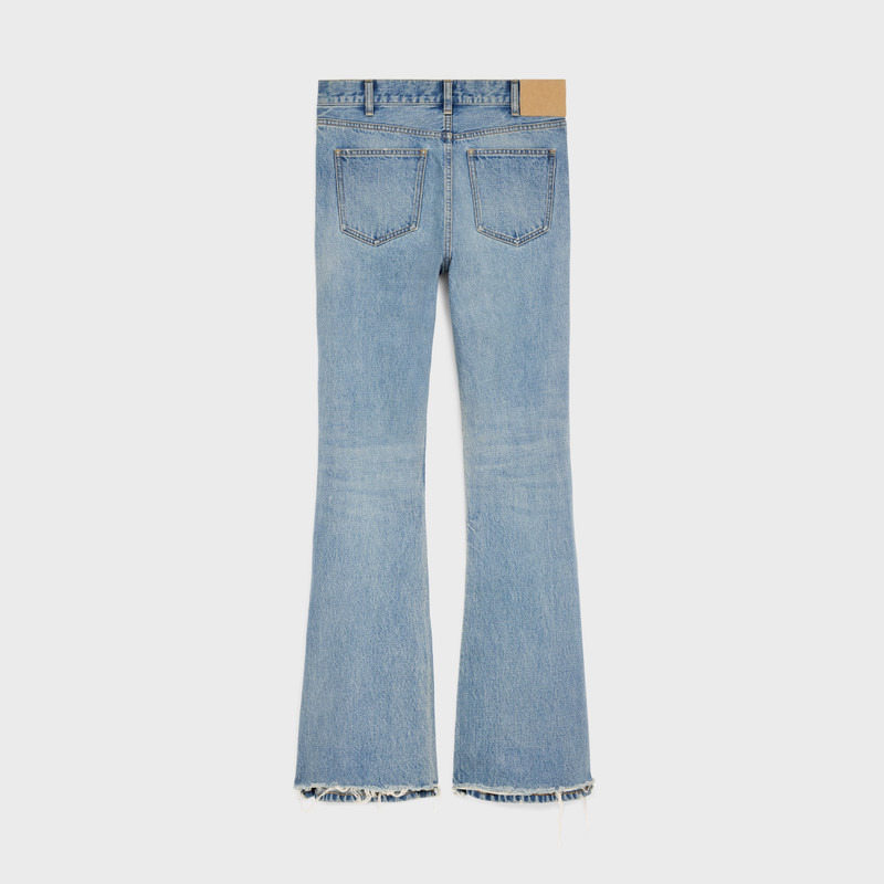 CELINE marco jeans in steel blue wash denim outlook