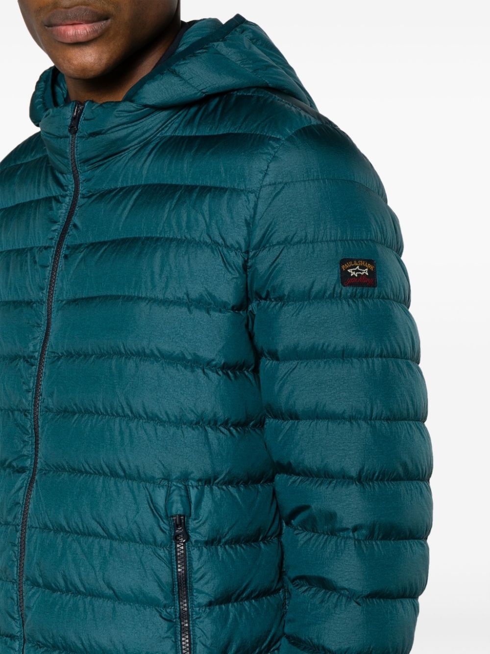 Save The Sea hooded padded jacket - 5