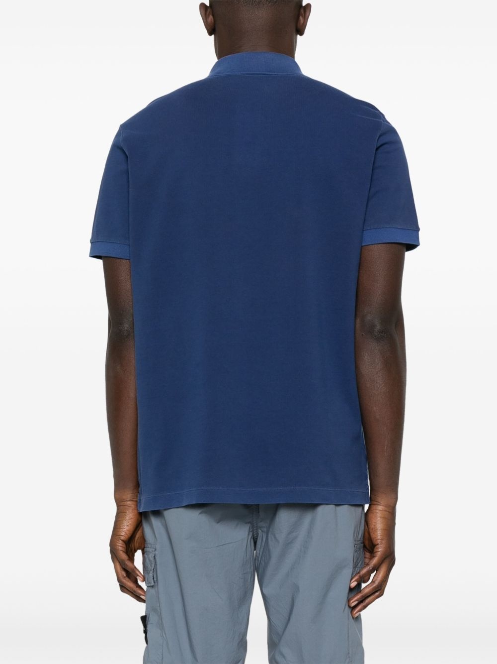 piqué-weave polo shirt - 3
