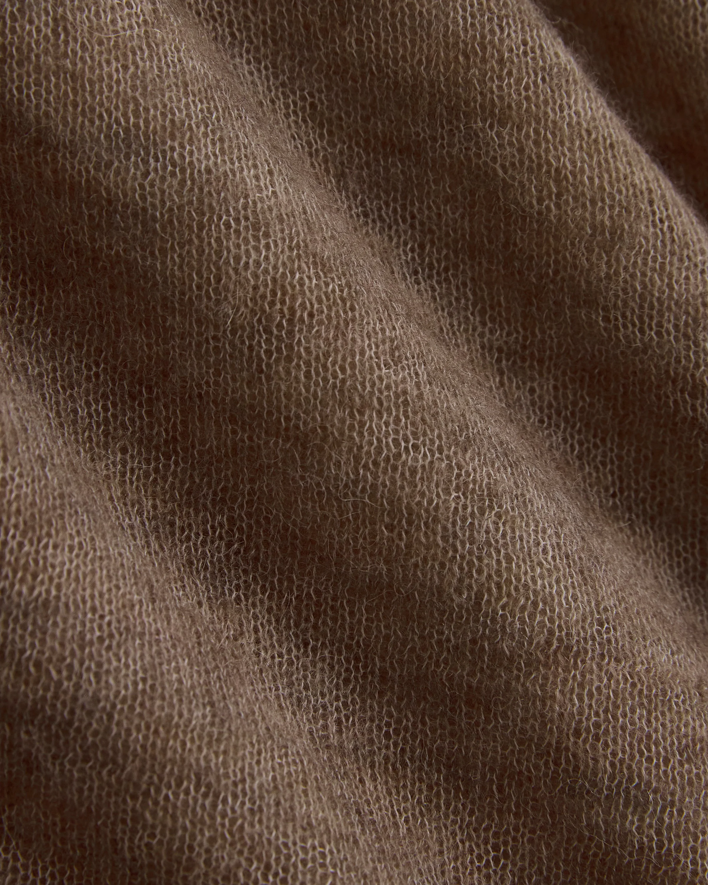 AIR ALPACA WIDE V CROPPED CARDIGAN - 1