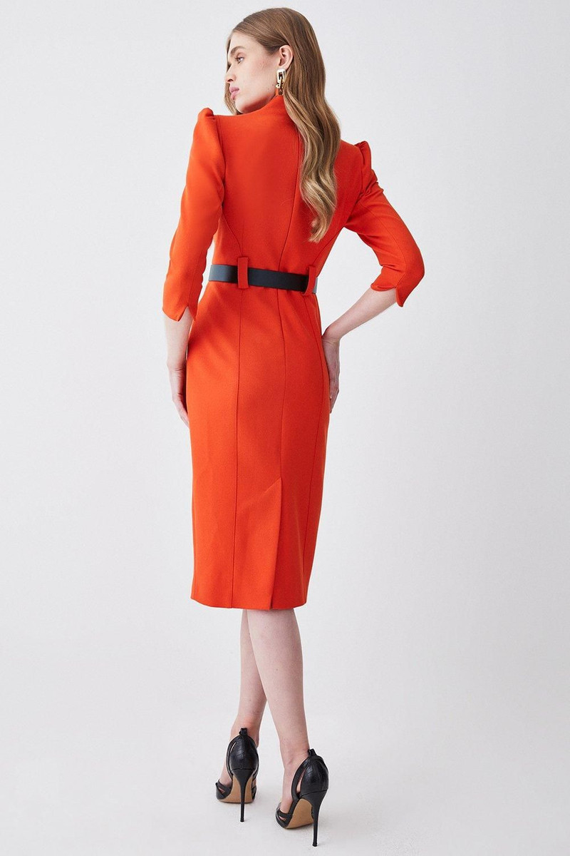 Forever Belted Midi Dress 3