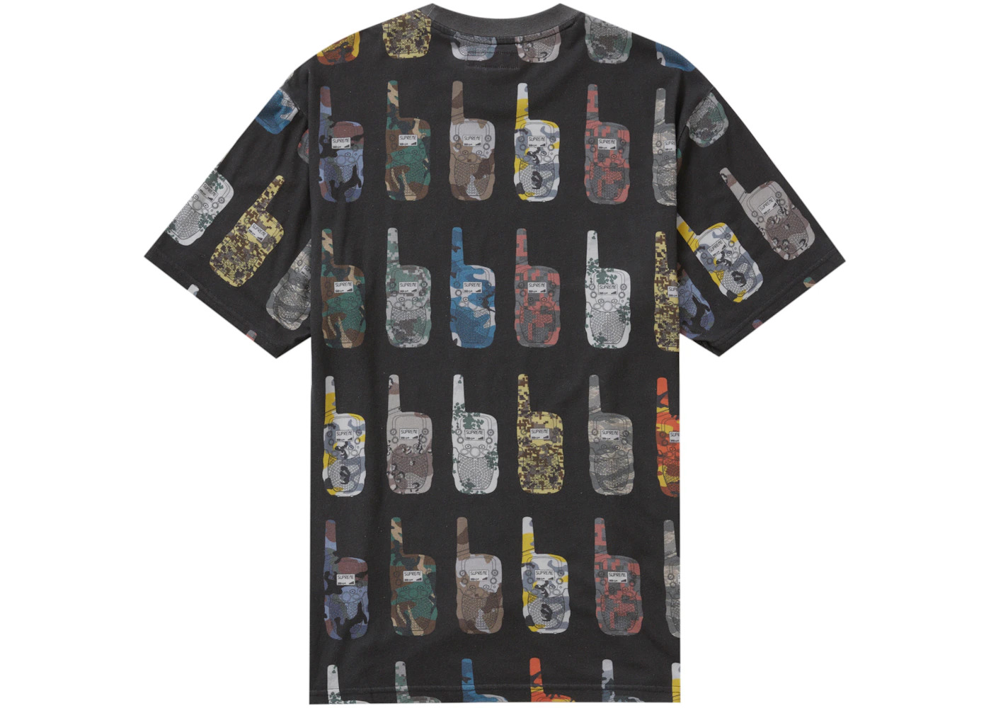 Supreme Walkie Talkie S/S Top Black - 2