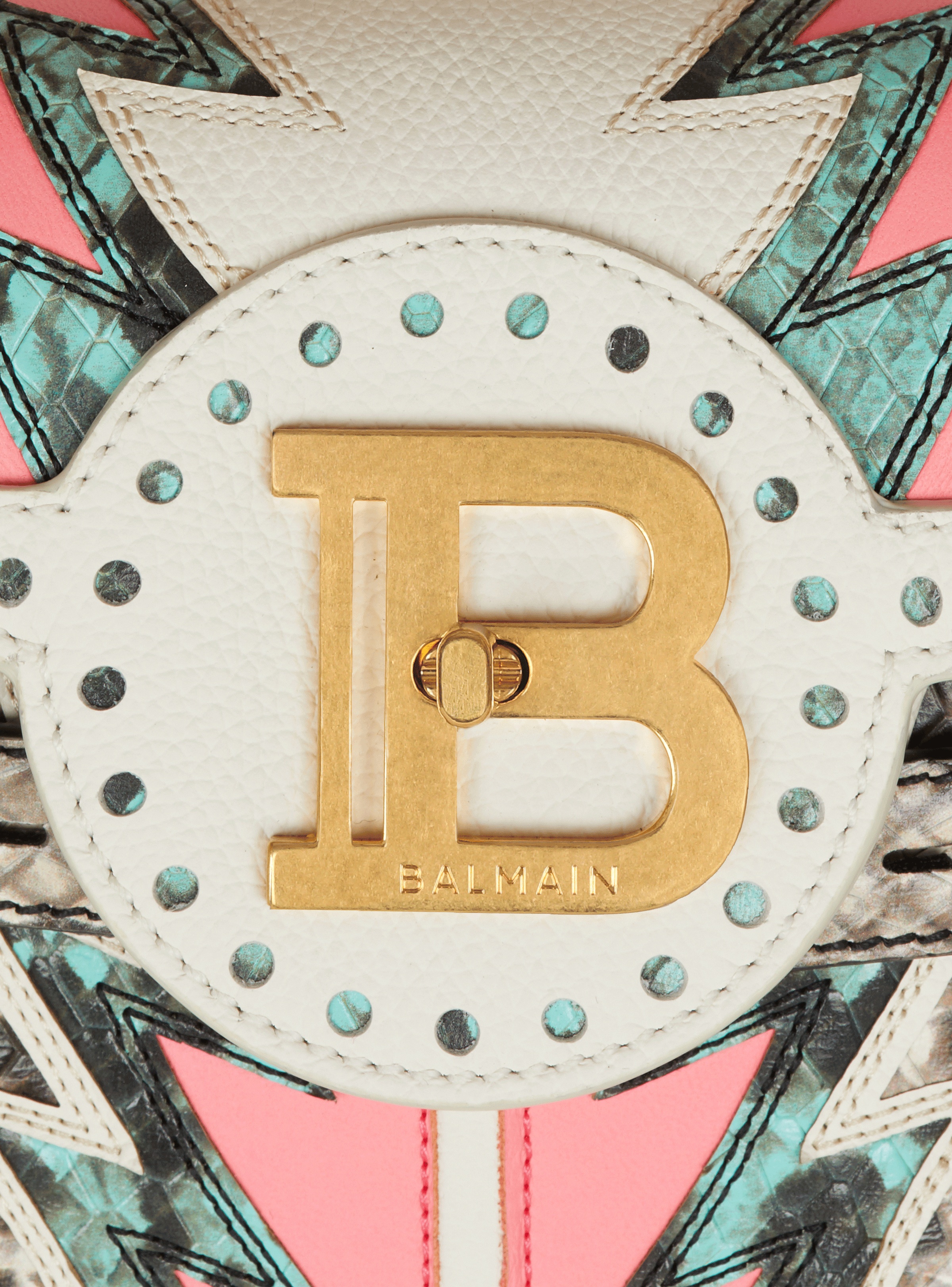 B-Buzz 23 patchwork leather bag - 7