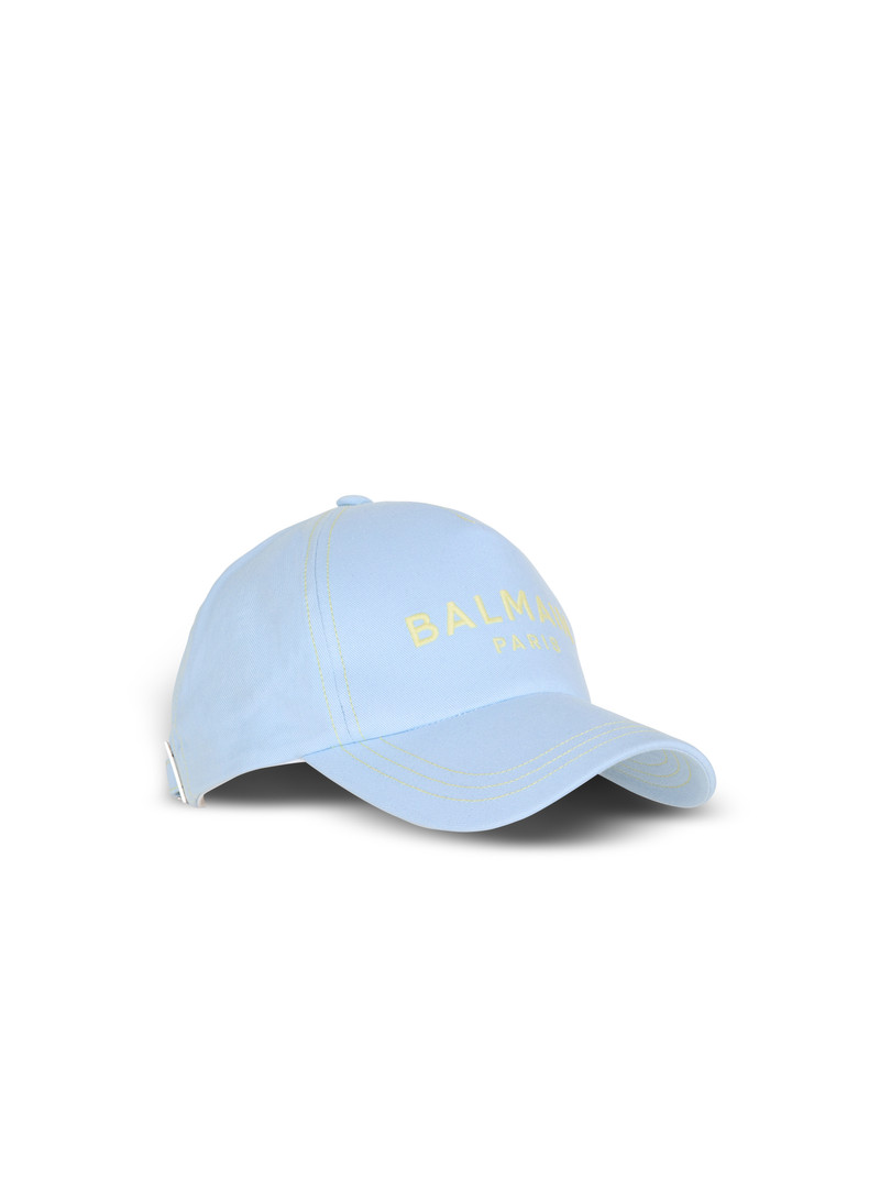 Cotton cap with Balmain Paris embroidery 3