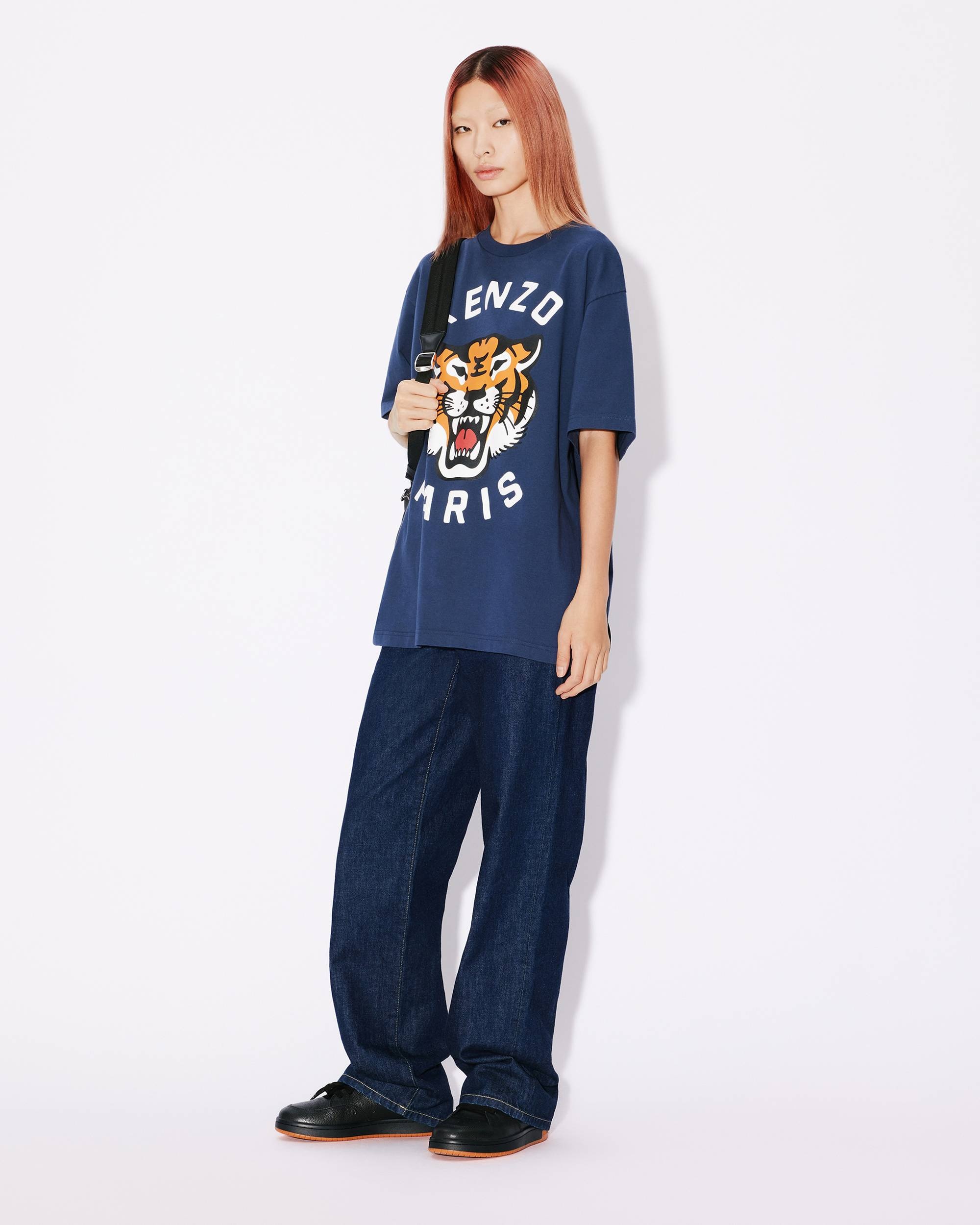 'KENZO Lucky Tiger' oversized genderless T-shirt - 5