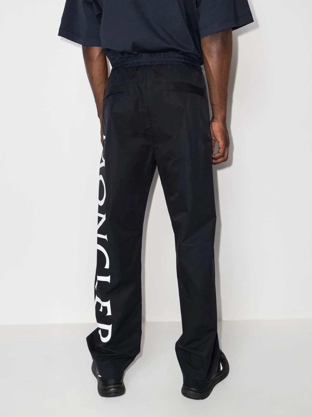 logo-print track pants - 3