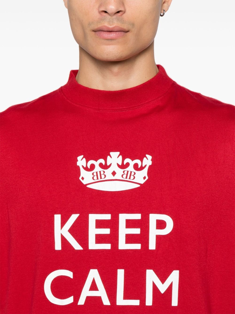 BALENCIAGA Keep Calm T-shirt | REVERSIBLE