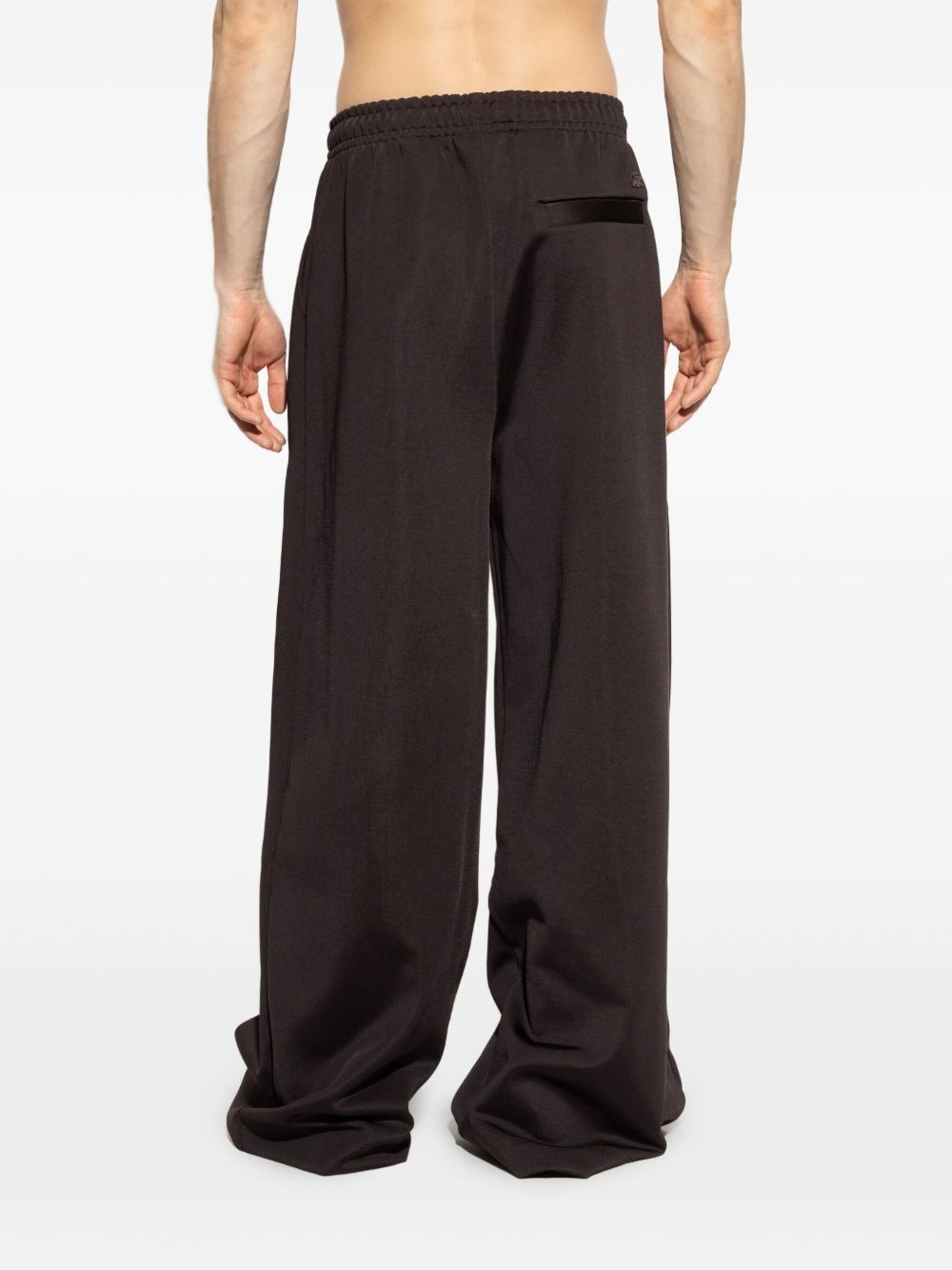 wide-leg track pants - 4