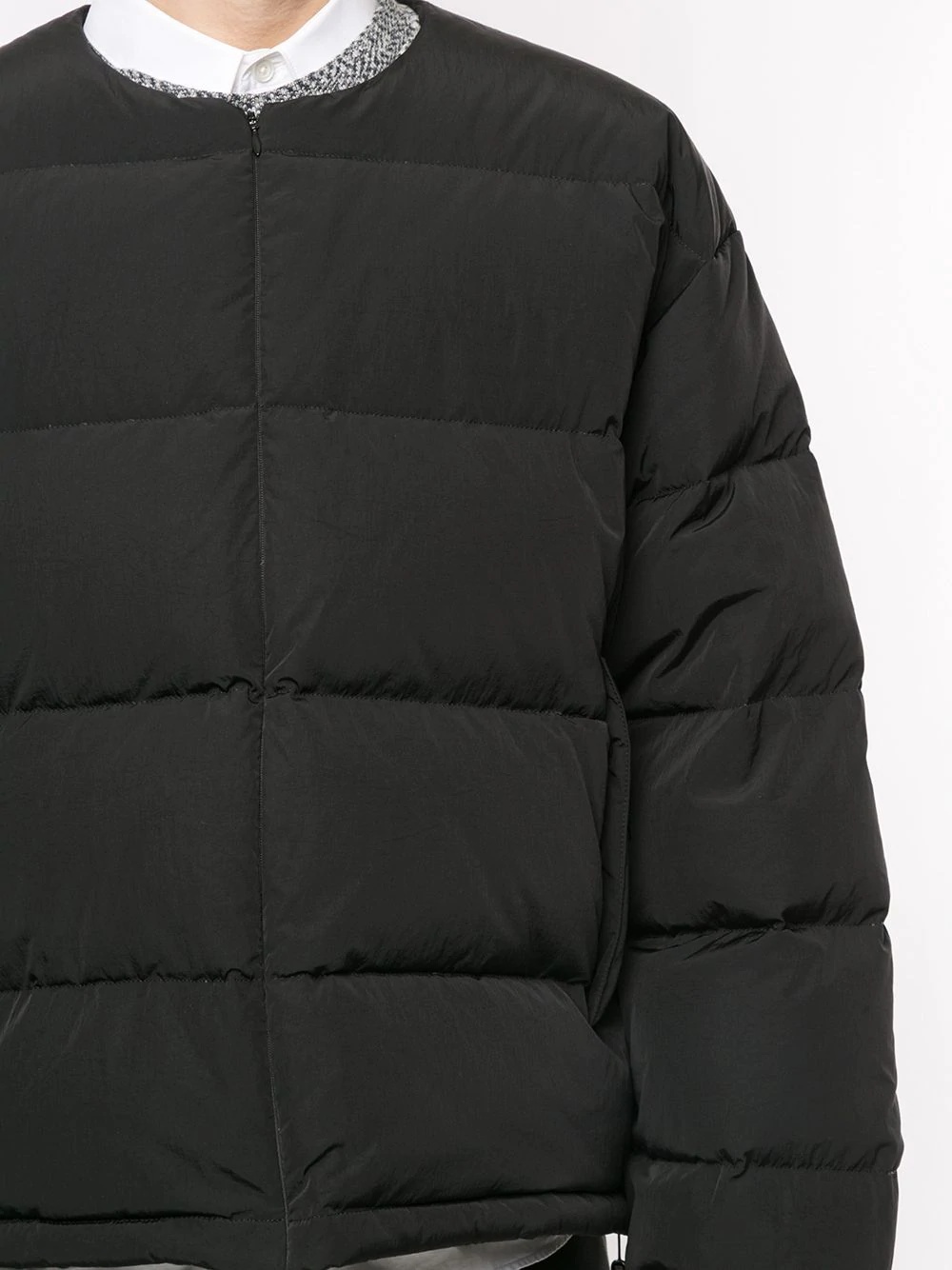 zipped padded jacket - 5