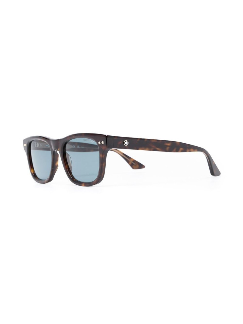 Montblanc tortoiseshell sunglasses outlook